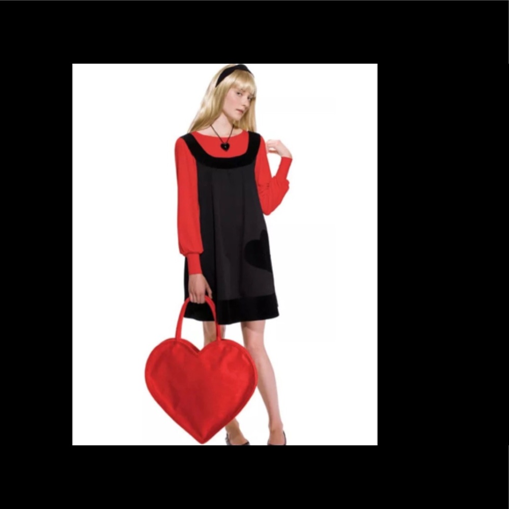 ❤️ NWT Erin Fetherston Heart Shaped Tote Bag - Picture 2 of 10